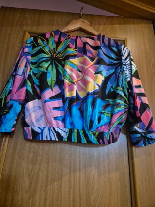 Conjunto Desigual estampado tropical
