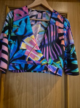 Conjunto Desigual estampado tropical