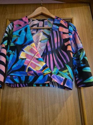 Conjunto Desigual estampado tropical