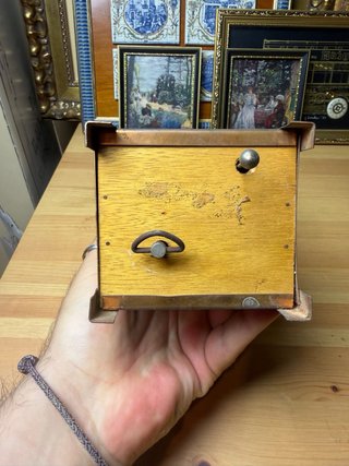 Farola decantador Whisky vidrio ámbar vintage
