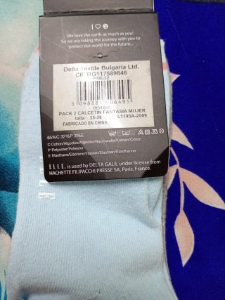 Calcetines Elle Mujer Talla 37