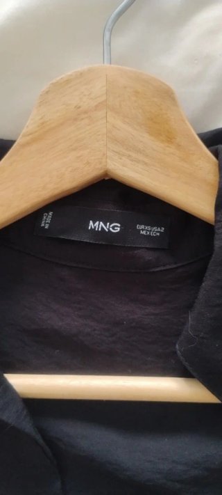 Camisa Mango Negra