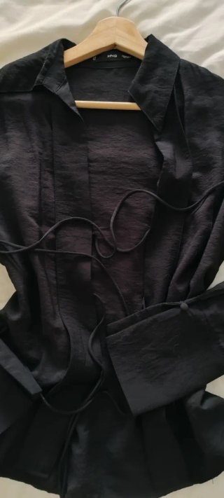 Camisa Mango Negra
