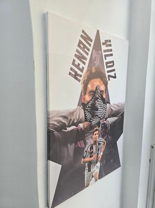 Quadro Kenan Yildiz 40x60 cm Juventus