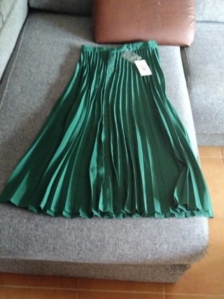 Falda larga Stradivarius Talla S
