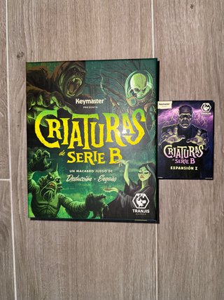 Juego de mesa Criaturas Serie B + ecpansión