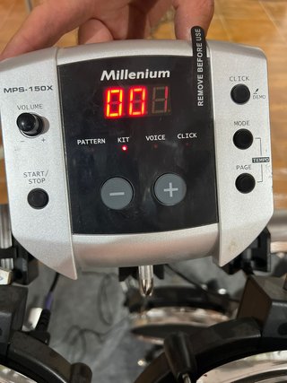 Batería Electrónica Millenium MPS-150X
