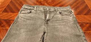 PANTALÓN LEVI'S 502, HOMBRE, GRIS CARBÓN, W32 L32.