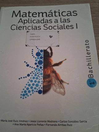 Matemáticas aplicadas a las Ciencias Sociales I...