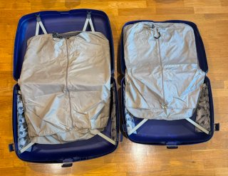Maletas y neceser Samsonite azul