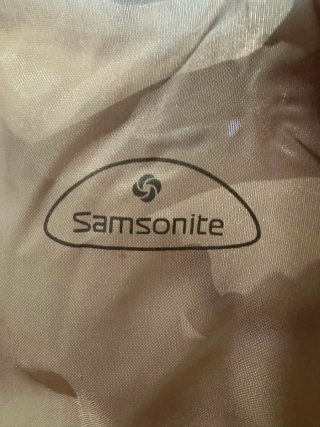 Maletas y neceser Samsonite azul