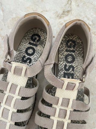 Sandalias Gioseppo Mujer Beige y Gris
