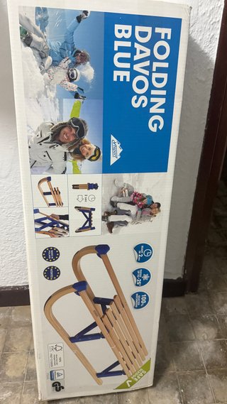 Trineo de madera Plegable Decathlon