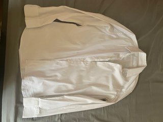 Camisa Prada Blanca Talla 41, clásica