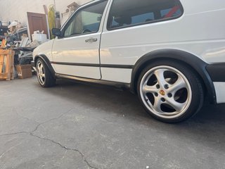Llantas Porsche con adaptadores a 4x100