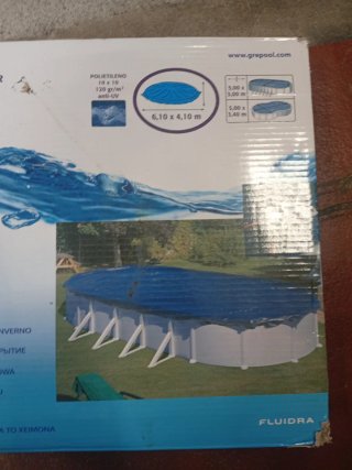 Funda Piscina Gre Invierno 6,10x4,10m