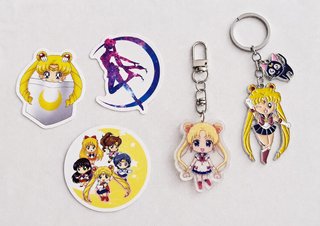 Due portachiavi di Sailor Moon nuovi