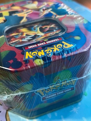 Lata Pokémon Mega Charizard Y | Sellada | Español