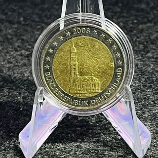 Moneda 2 Euros Alemania 2008 Hamburg
