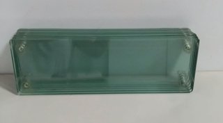 6 Baldas Cristal Templado 41x13x1