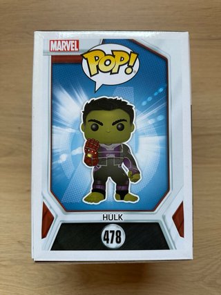 Funko Pop Hulk Avengers Endgame 478