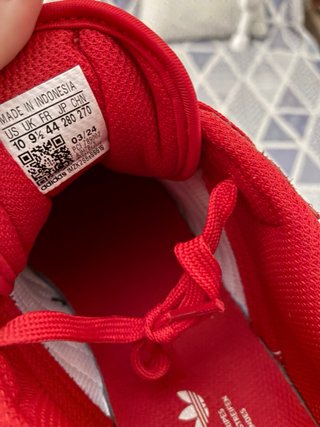Zapatillas Adidas Centennial Rojas y Blancas