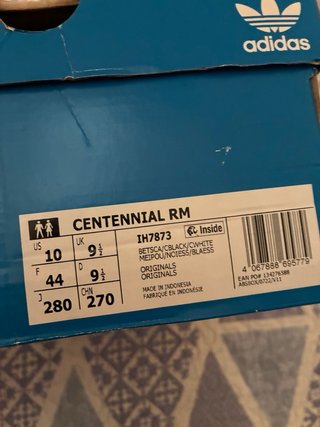 Zapatillas Adidas Centennial Rojas y Blancas