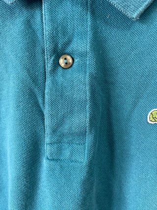 Polo Lacoste Azul Talla xl