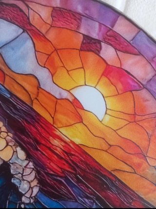 Decorazione Suncatcher Mare Tramonto