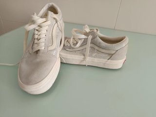 Zapatillas Vans Old Skool Talla 41 Gris