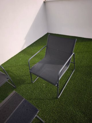 Conjunto Terraza: Sofá, 2 Sillones y Mesa