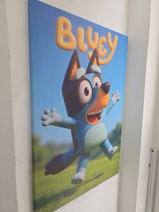 Quadro Bluey 40x60 cm