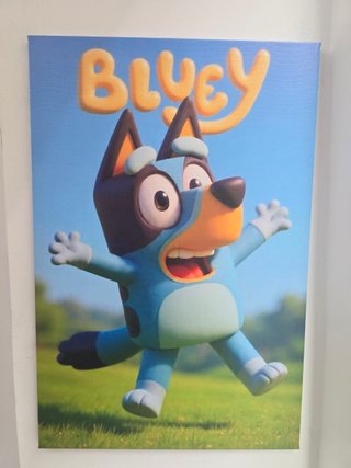 Quadro Bluey 40x60 cm