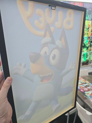 Quadro Bluey 40x60 cm