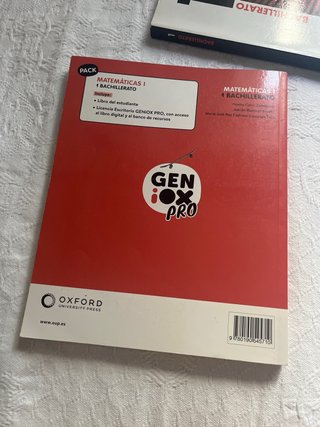 Matemáticas I 1 Bachillerato : Geniox