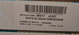 Nutilis Aqua Grenadine 66017 41507