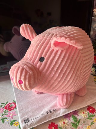 Salvadanaio maialino rosa Flying Tiger