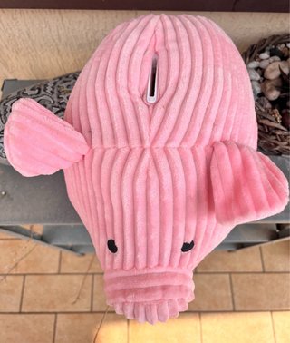 Salvadanaio maialino rosa Flying Tiger
