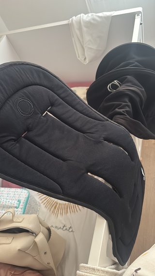Capota y funda Bugaboo negra