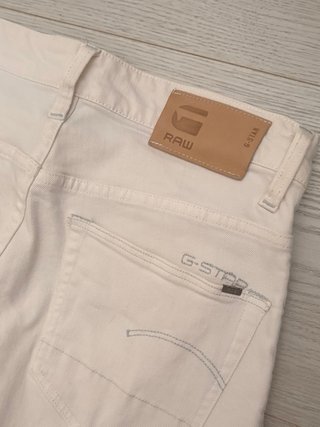 Pantalón Vaquero G-Star RAW Blanco