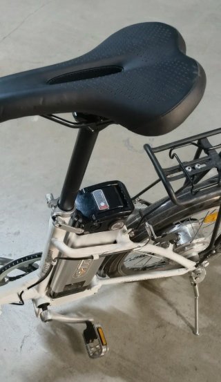 Bicicleta Eléctrica plegable Tucano Blanca