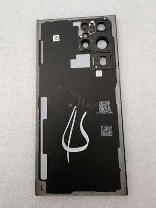 Cover posteriore Samsung Galaxy S22 Ultra 5G nera