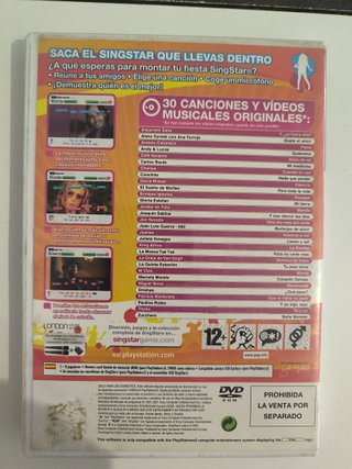 SingStar Latino PS2 Karaoke