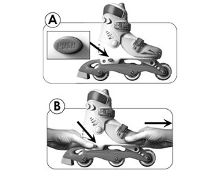 Patines Skids Control Ajustables Talla 27 - 30