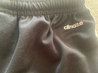 Shorts sportivi neri per bambini ADIDAS T11-12