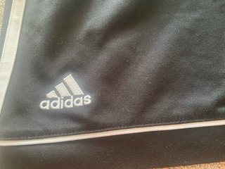 Shorts sportivi neri per bambini ADIDAS T11-12