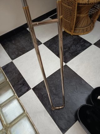 Trombón Yamaha con funda y accesorios
