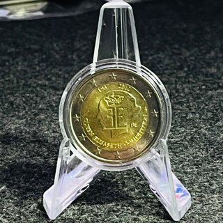 Moneda 2 euros Bélgica 2012 Reina Isabel