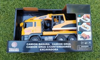 Camión Excavadora Dimasa Luz y Sonido a friccion