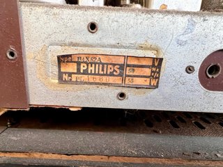 Radio Philips Válvulas